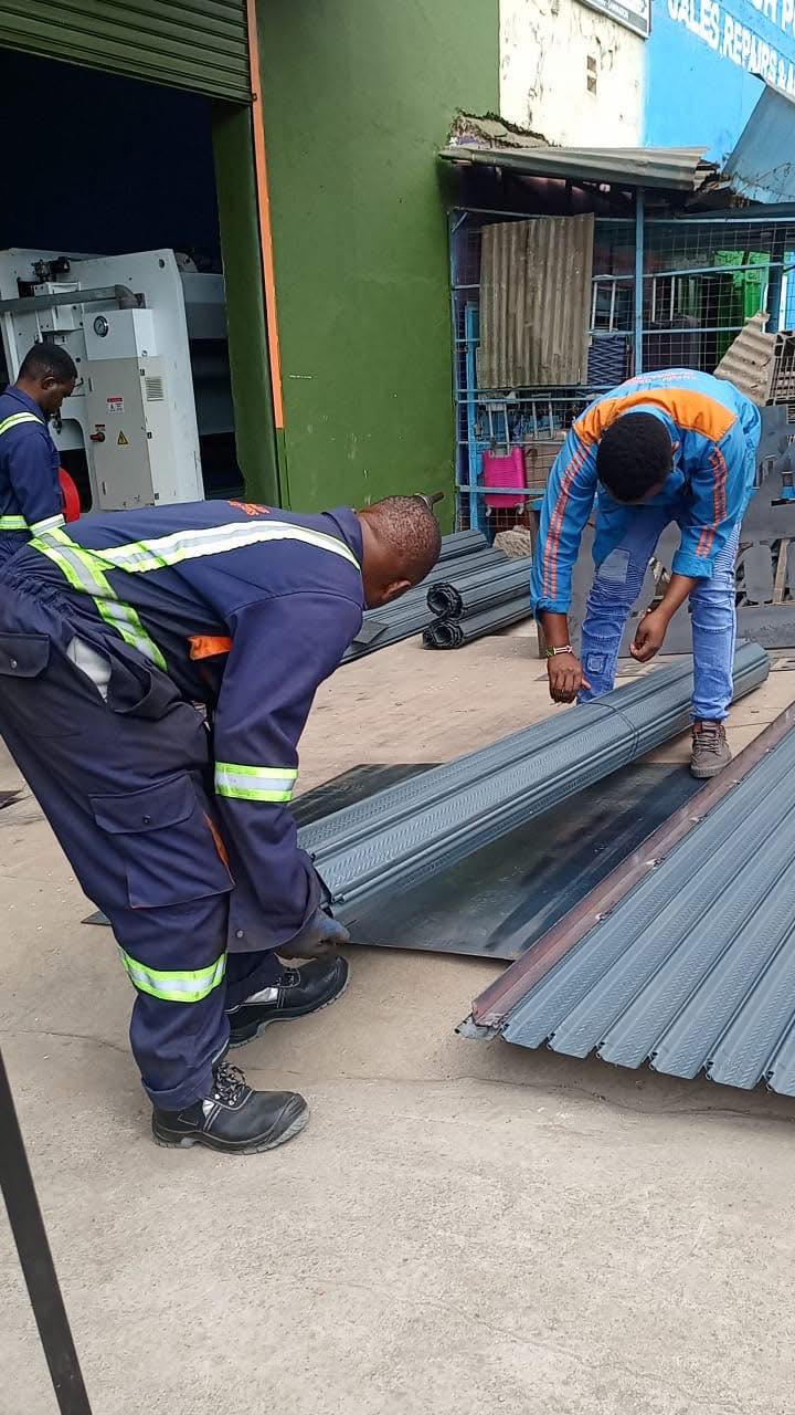 Metal cutting service example